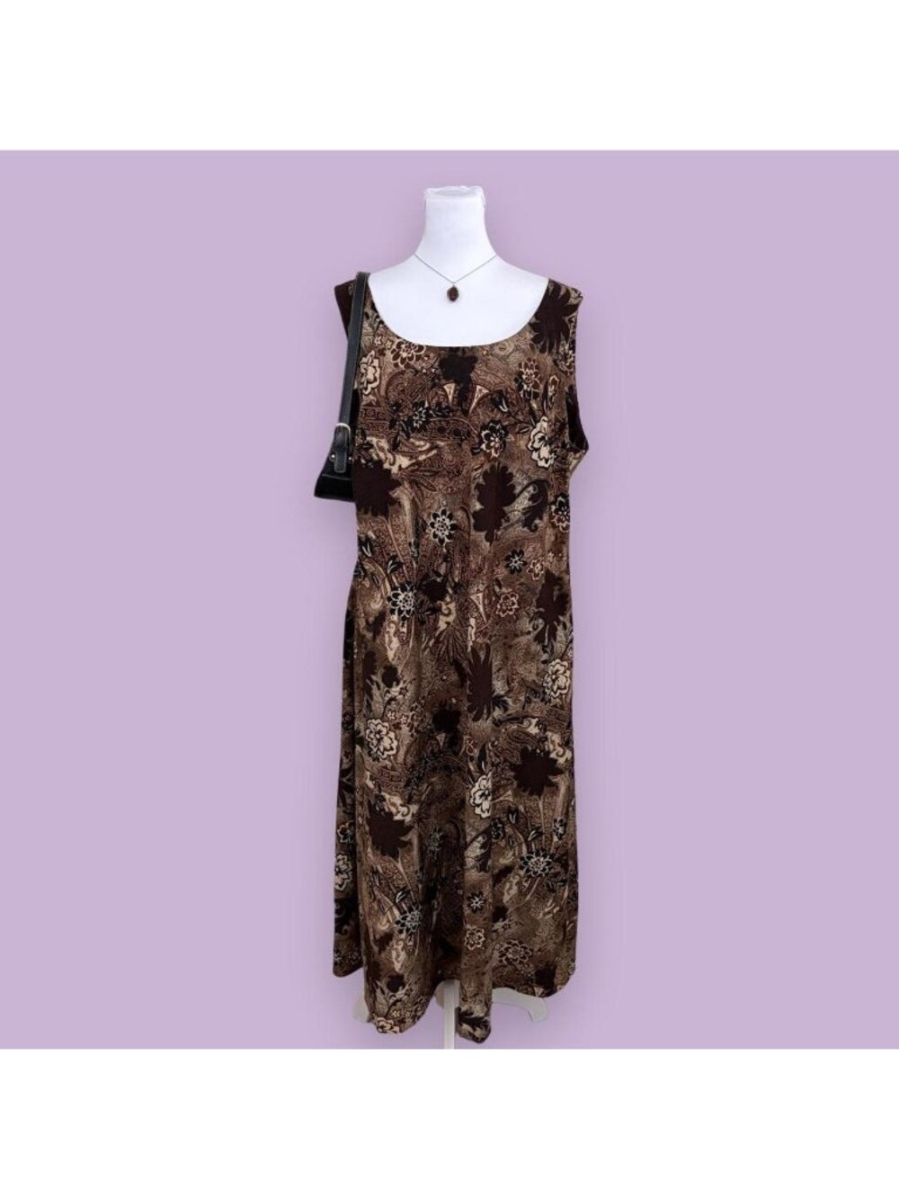 90s floral whimsygoth dress